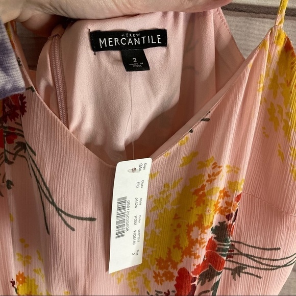 J.crew Tiered Floral Maxi Dress Sunburst Bouquet - Picture 11 of 12